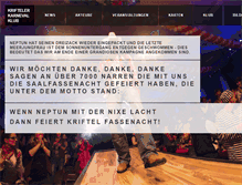 Tablet Screenshot of krifteler-karneval-klub.de